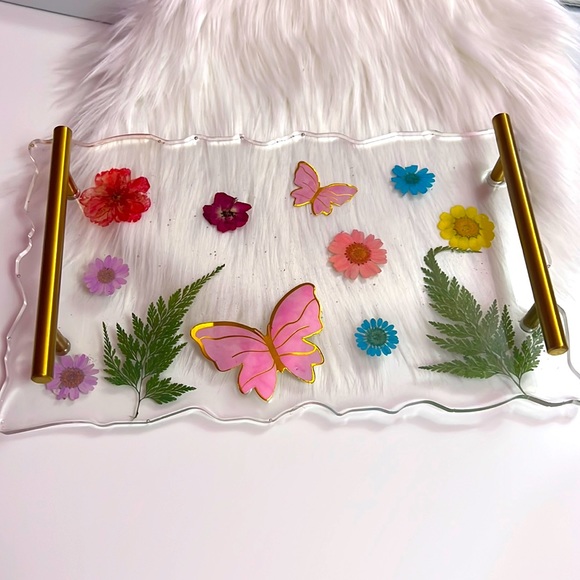Handmade flower tray - Picture 1 of 3